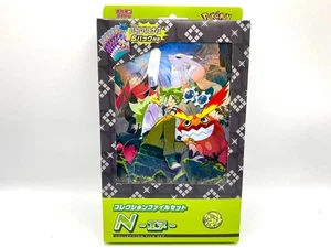 Pokemon Card Game Battle Partners Collection File Set N Box Japanese 6 Bustine - Imagen 1 de 5