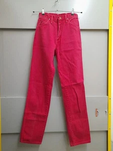Wrangler hot pink straight leg boyfriend jeans - Picture 1 of 2