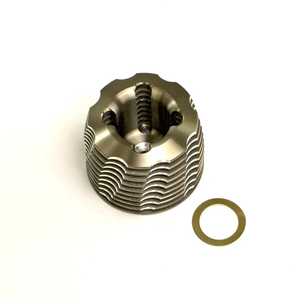 Kyosho SP cylinder head (GS-15R/gunmetal) radio control parts - Image 1 of 1