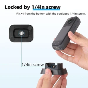 Silicone Stand Base for X4 Action Camera Desktop Fixing Base - Picture 1 of 8