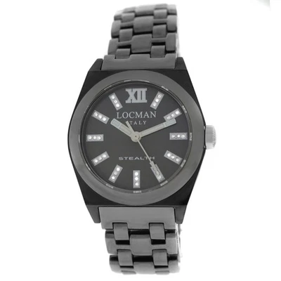 Nuevo Locman Stealth Diamante Titanio Damas Ref. Reloj de cuarzo 204 33MM Foto 1 de 4