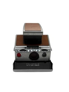 Cámara terrestre Polaroid SX-70 Alpha 1 de colección sin probar - Imagen 1 de 10