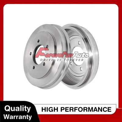 Rear Brake Drums for Jeep Patriot Compass Dodge Avenger Caliber Chrysler Sebring - Image 1 of 3