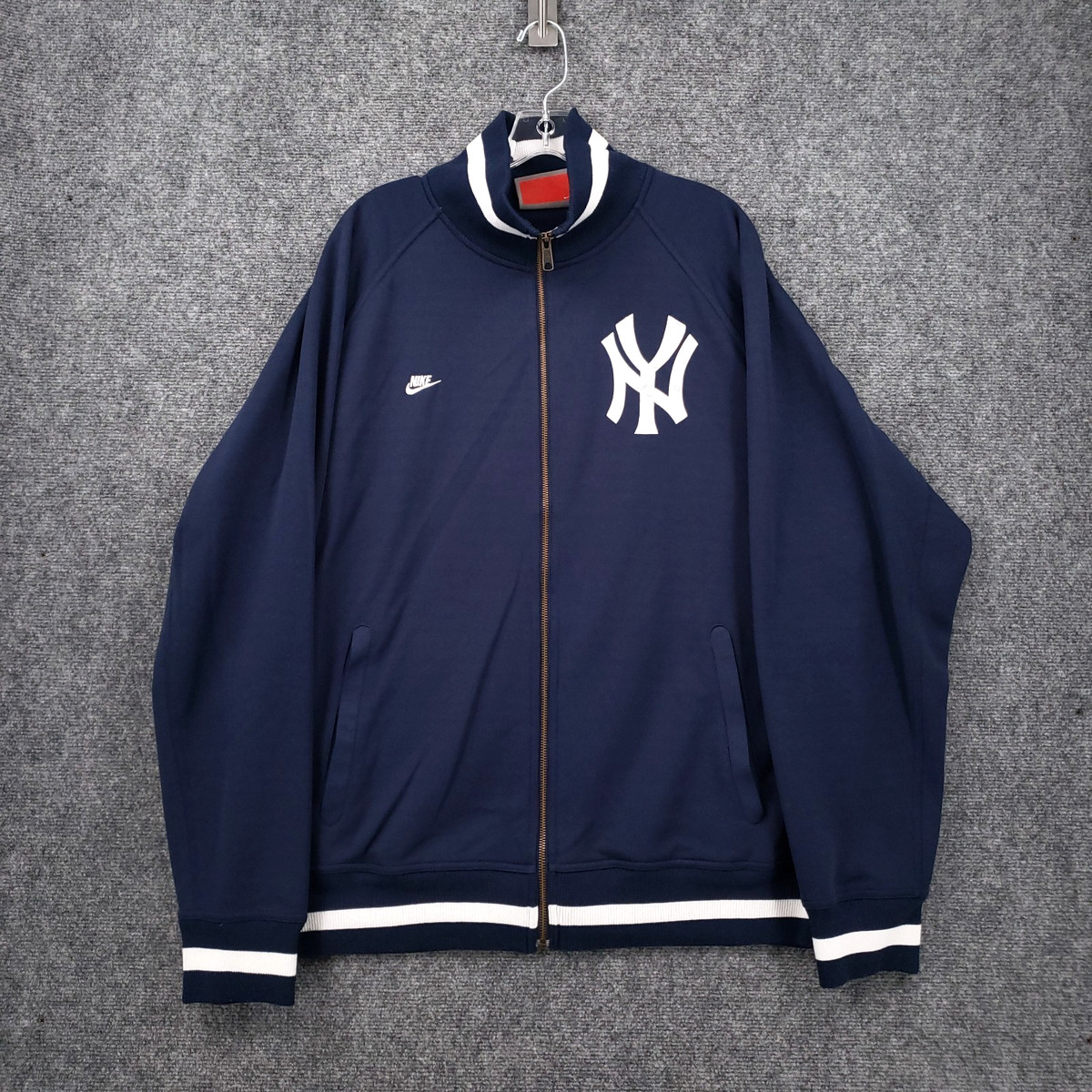 New York Yankees ジャケット ネイビー Shop PRO STANDARD New York Yankees Mash Up Rib Wool Varsity