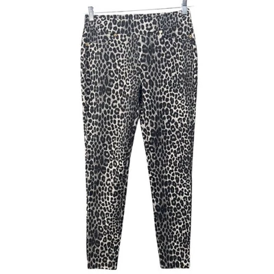 Pantalones Michael Kors Mujer Legging Talla M Estampado Leopardo Cintura Alta Ajustados Otoño Suave Foto 1 de 4