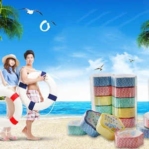 Convenient Disposable Towel Compressed Towel Plant Fiber 60*100CM Hygienic - Picture 1 of 9