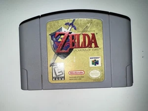 Legend of Zelda: Ocarina of Time (Nintendo 64, N64) SOLO CARRO N64 - Imagen 1 de 2