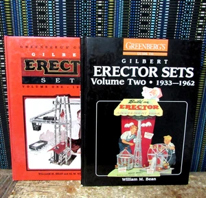 Greenberg’s Guide to Gilbert Erector Sets Vol 1 & 2  William Bean Hardcover - Bild 1 von 21