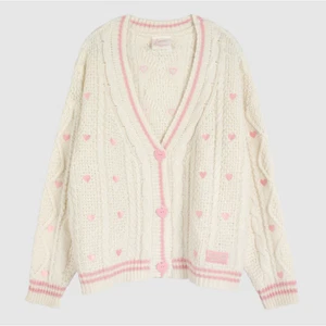 Cárdigan Taylor Swift Talla XS S Amante Corazones Swiftie Regalo de San Valentín - Imagen 1 de 12