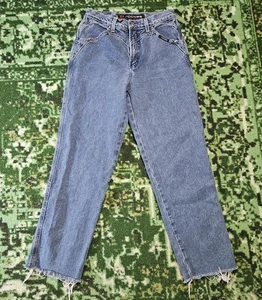 VTG Womens 90s High Waist Rocky Mountain Jeans Sz 26 1990s Rockies Bareback Pant - Picture 1 of 17