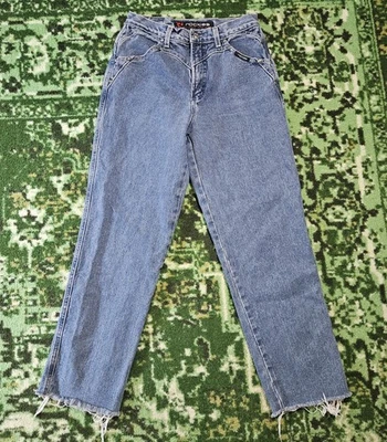 Pantalones de mezclilla Rocky Mountain cintura alta de colección para mujer años 90 talla 26 años 90 Rockies Bareback Foto 1 de 4