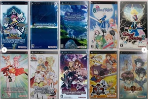 Tales of Series Mythology VS Rebirth Eternia Destiny 2 Phantasia 10set PSP Japan - Picture 1 of 12
