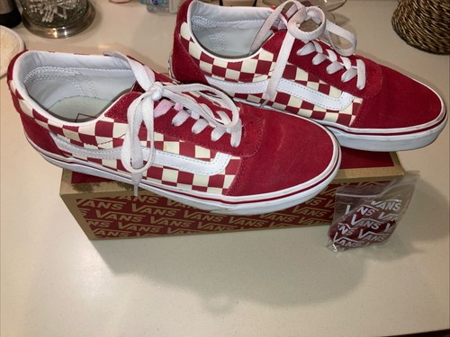 Vans Donna Ward Cord Check Tempesta Meteo Taglia 8 5 Usat