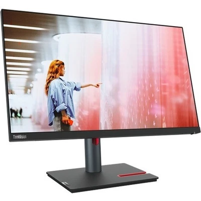 Lenovo ThinkVision P24q-30 24" Class WQHD LED Monitor - 16:9 - Raven Black - Image 1 of 4