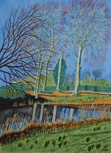 Painting of Grappenhall Heys, Walled garden - Picture 1 of 1