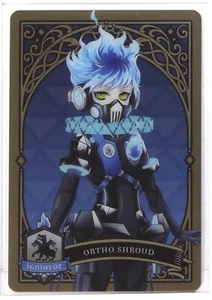 Disney Twisted Wonderland Metallkarte P1-11 Ortho Grabtuch BANDAI Japan - Bild 1 von 4