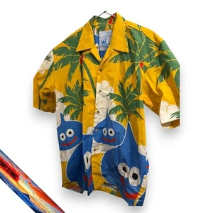 Camicia Square Enix Dragon Quest Smile Slime Aloha Limited Giappone gialla taglia unica - Foto 1 di 9