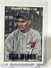 2023 Topps Pro Debut MILB-12 Johnny Mize Rochester Red Wings Baseball Card