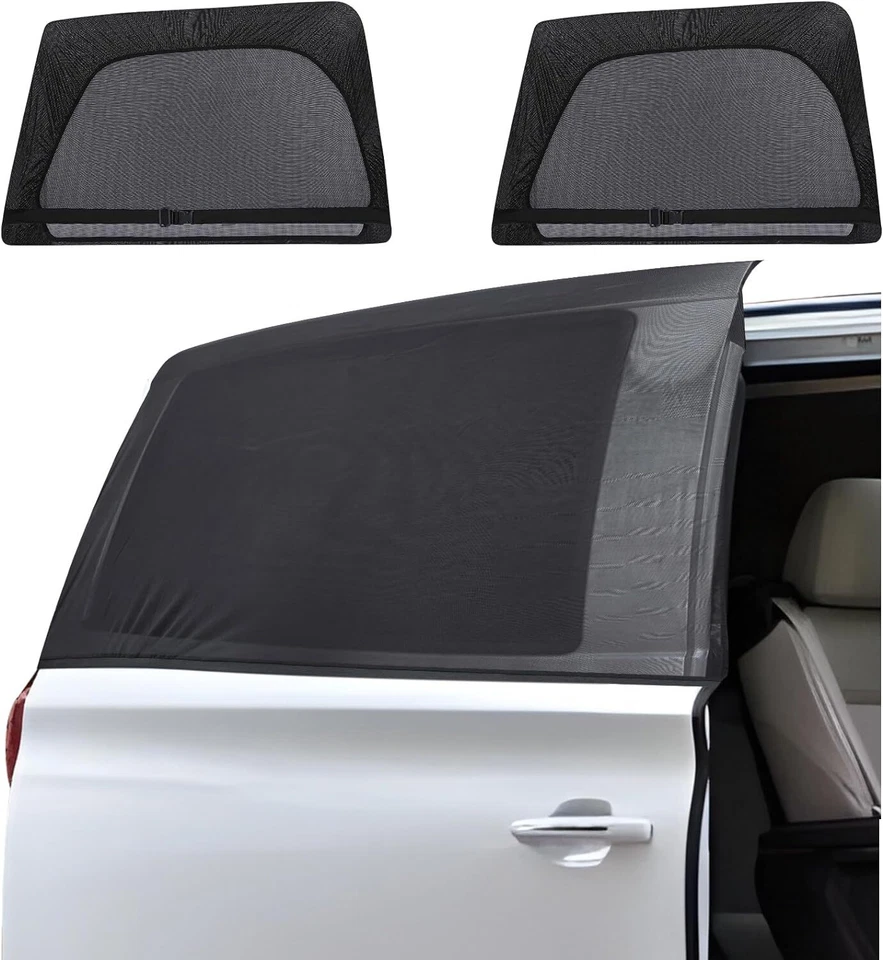 ZATOOTO Sonnenschutz Auto Mesh für Schiebetür Autofenster Sonnenschutz Auto