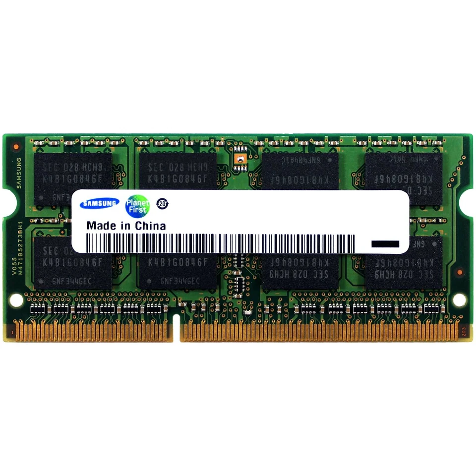 Samsung 4GB 2Rx8 PC3-10600S DDR3 1333 MHz 1.5V SO-DIMM Laptop Memory RAM 1x 4G - Image 1 of 1