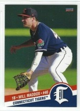 2014 Connecticut Tigers (New York-Penn League) Will Maddox