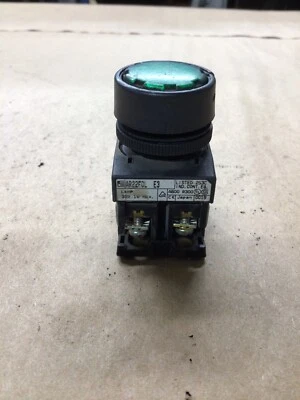 Pulsador iluminado verde Fuji AR22FOL #4024I155 Foto 1 de 3