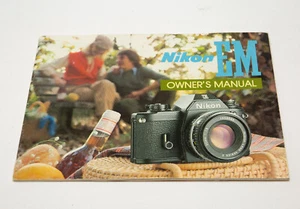 Nikon EM Spiegelreflexkamera Bedienungsanleitung Englisch - Bild 1 von 6