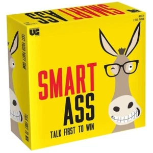 326006 SMART ASS TALK FIRST TO WIN TRIVIA BOARD GAME AGES 12+ - Foto 1 di 2