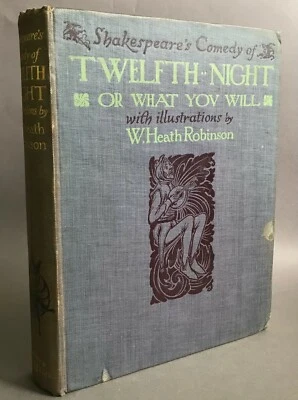 [W. Heath Robinson]  Shakespeare’s Twelfth Night   Hodder & Stoughton   c.1913 - Image 1 of 4