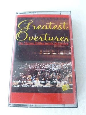 Greatest Overtures ~ The Vienna Philharmonic Orchestra cassette Tape - Image 1 of 2