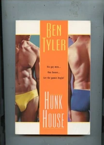 HUNK HOUSE * SIX GAY MEN   ONE HOUSE * LARGE SOFTCOVER BOOK * - Imagen 1 de 2