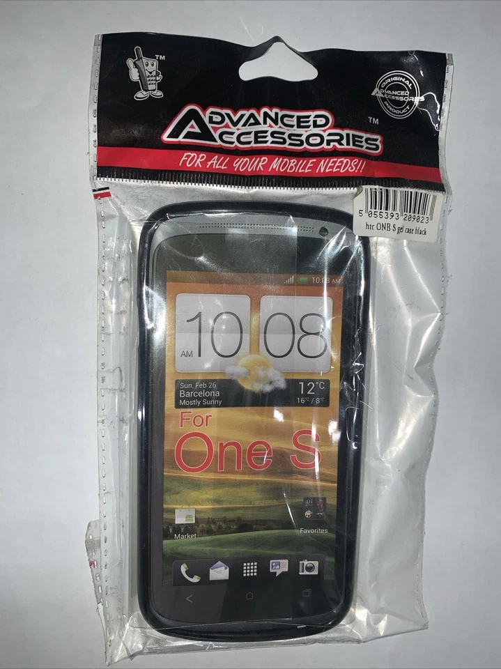 Funda trasera HTC One - negra Foto 1 de 1