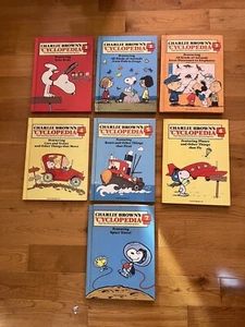 Charlie Brown’s Cyclopedia Books 1-7 Hardcover Set - Picture 1 of 18