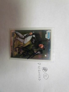 2010 1st Bowman Chrome Card Eliezer Mesa Baseball Card