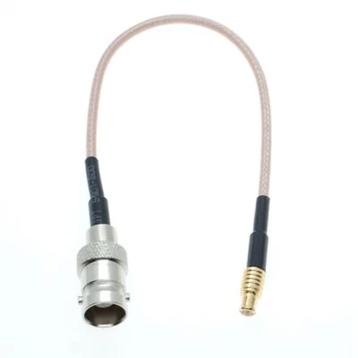 RG316 MCX male to BNC female jack Crimp Connector jumper RF coax Coaxial cable - Image 1 of 2