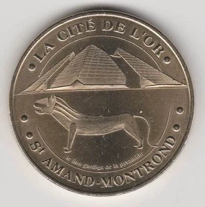 A 2005 TOKEN MEDAILLE MONNAIE DE PARIS -- 18 208 N°1 LA CITE DE L'OR LE LION - Bild 1 von 2