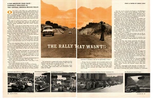 Panamerican Road Race 1962 ~ artículo original de 5 páginas / anuncio - Imagen 1 de 1