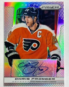 2013-14 Panini Prizm Hockey Chris Pronger Prizm Autograph /20 SSSP #A-PR HOF