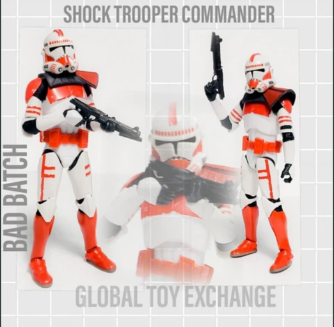 STAR WARS BLACK SERIES 6 INCH BAD BATCH SHOCK TROOPER FIGURE HASBRO Cover