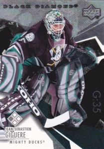 03/04 BLACK DIAMOND..JEAN-SEBASTIEN GIGUERE..# 72..DUCKS..FREE COMBINED SHIP - Picture 1 of 1