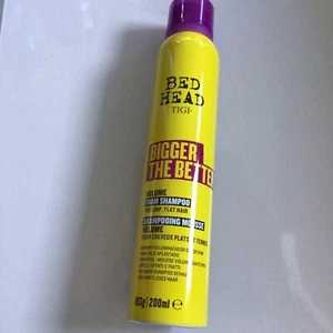 Bed Head by Tigi Bigger The Better Volume Foam Shampoo for Fine Hair 200ml - Picture 1 of 1