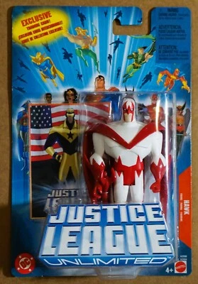 DC Justice League Unlimited Hawk (H2590) - Image 1 of 2