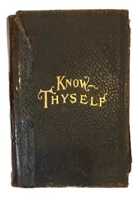 Know Thyself or Nature's Secrets Revealed 1912 Illustrated Home Remedies Medical - Foto 1 di 17