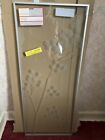 Ikea Billy Glass Door With Etched Berry Design Slight Damage See Photo 97 X 40Cm