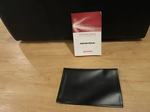 2009 Toyota SEQUOIA OWNERS MANUAL BOOK + CASE ALL MODELS & TRIMS - Imagen 1 de 1