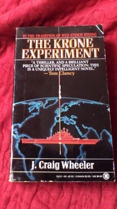 The Krone Experiment by J. A. Wheeler 1986 Paperback 1st edition Onxy Printing - Picture 1 of 4