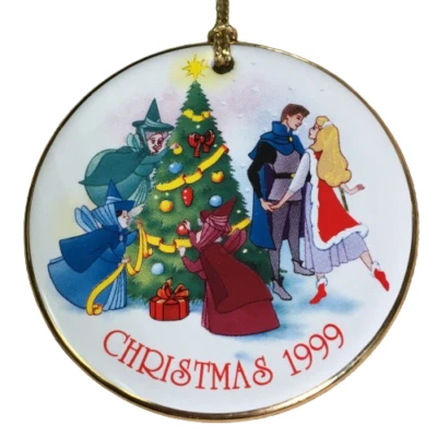 Disney Grolier ‘Tis the Season “A Charmed Christmas” Ornament Sleeping Beauty - Image 1 of 3