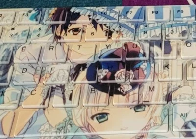 SUPER Ultra Rare ANIME KEYBOARD Impact Gaming Keyboards 116 Keys USB Wired - Image 1 of 4