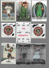 NEW  Boston Celtics U-PICK Serial #'d JERSEY AUTO Rookies SMART TATUM BROWN BIRD