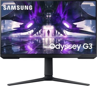 Gaming Monitor, Samsung - Odyssey G3 24" FHD Free Sync 165Hz, 1Ms - Black - Image 1 of 2